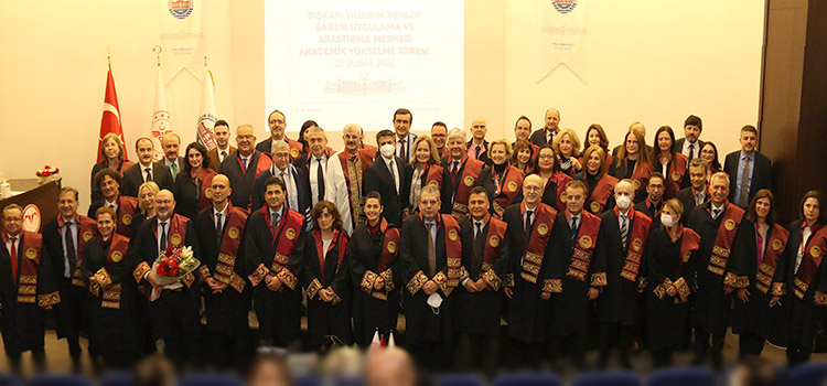 2022 Yılı Akademik Yükselme Töreni Yapıldı